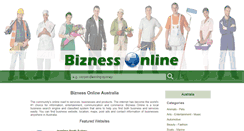 Desktop Screenshot of biznessonline.com.au
