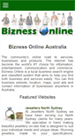 Mobile Screenshot of biznessonline.com.au